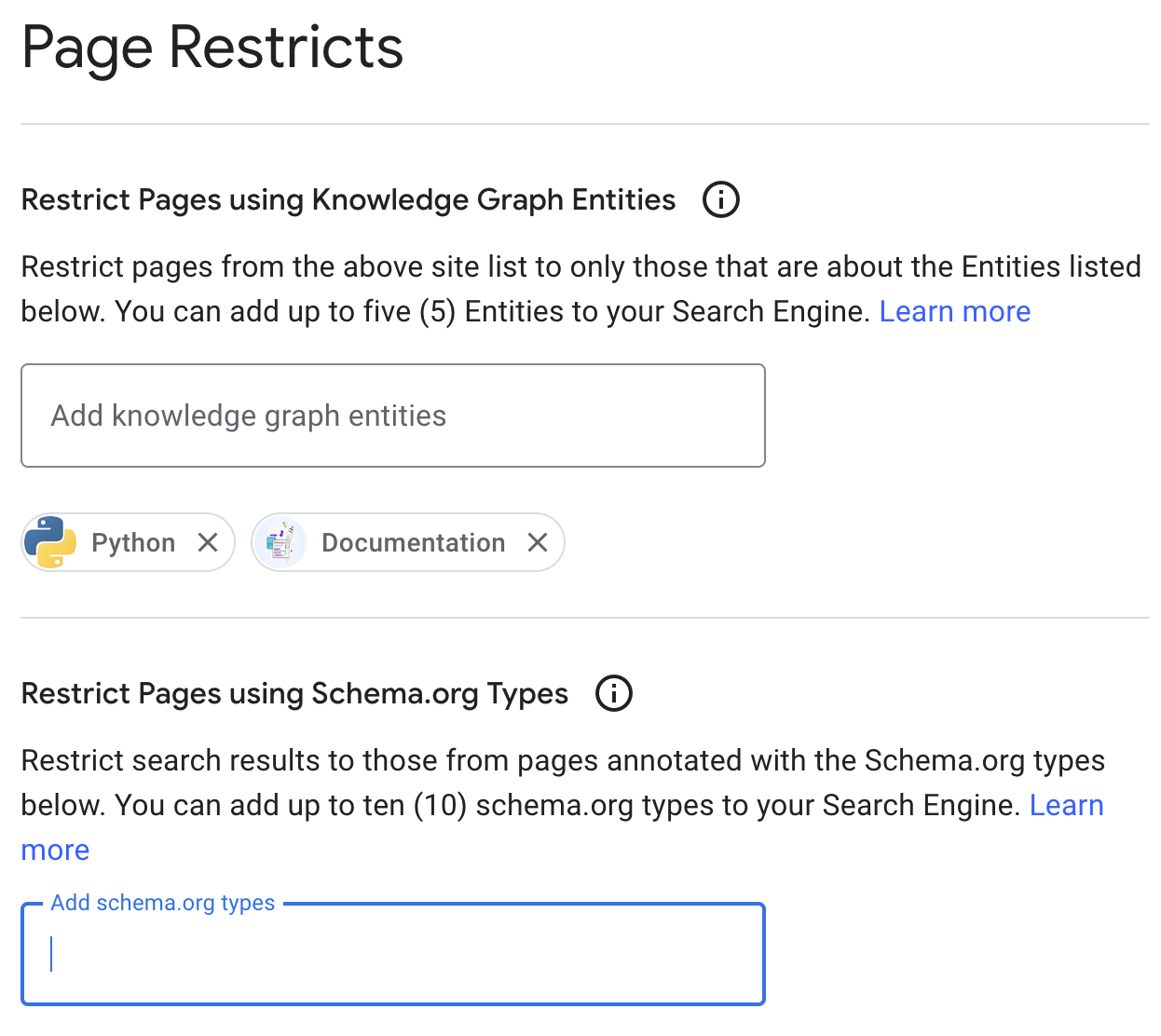 custom search engine for python documentation | orange narwhals